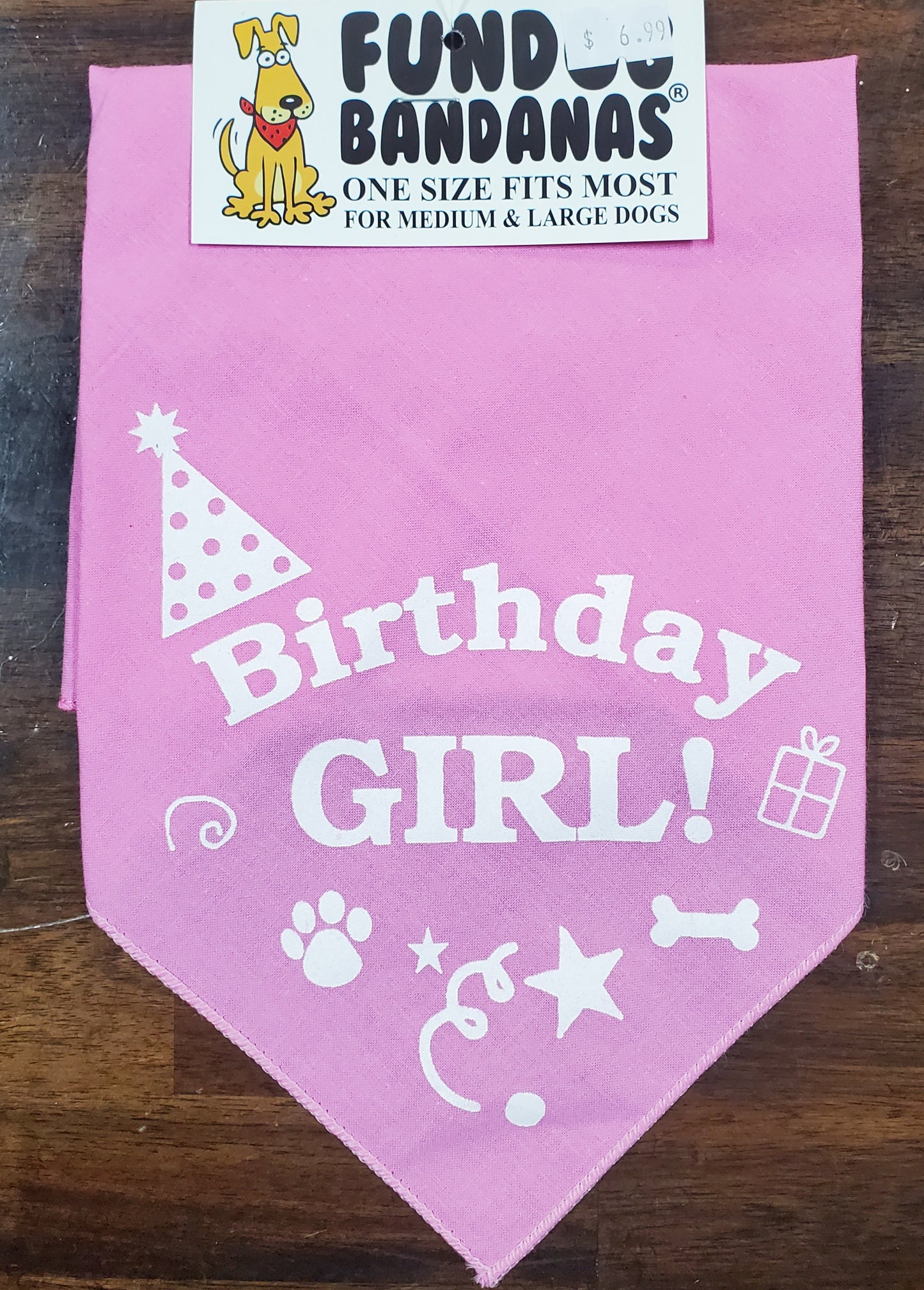 Birthday Bandana