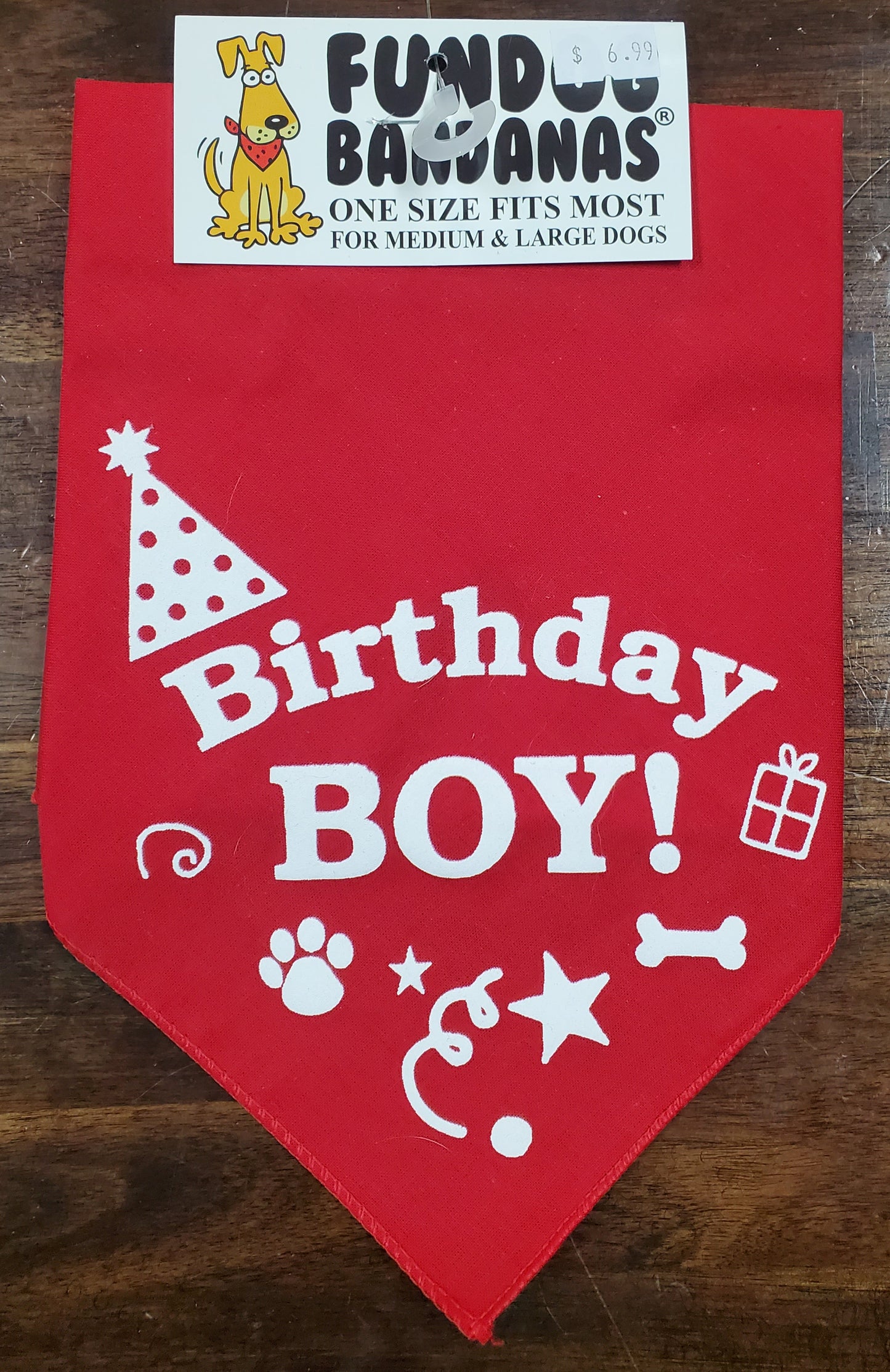 Birthday Bandana