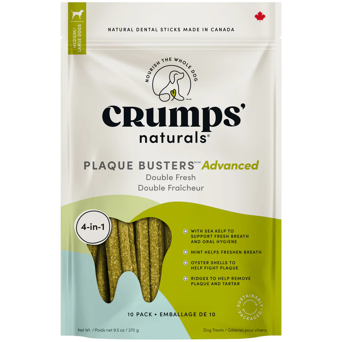 Plaque Buster Fresh Kelp Mint 9.5 oz. 10 pack