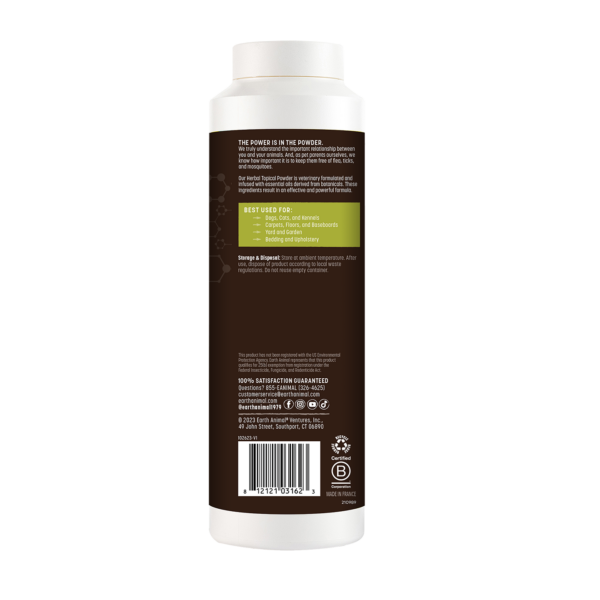 Dog Health Flea & Tick Topical Powder 8 oz