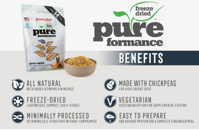 Pureformance Pre-Mix Dog Food