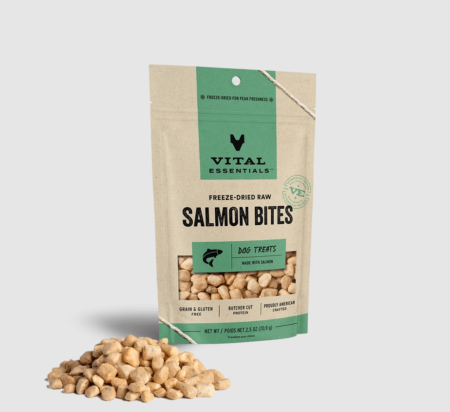 Freeze-Dried Raw Salmon Bites 2.5 oz