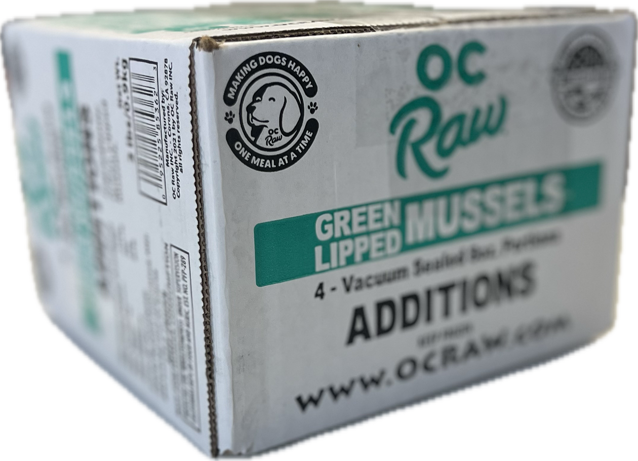 Frozen Green Lipped Mussels 2 lb.