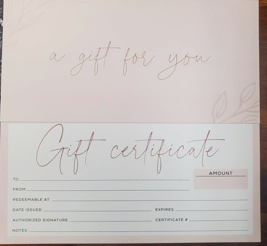 Did you know that we have digital and physical gift cards?