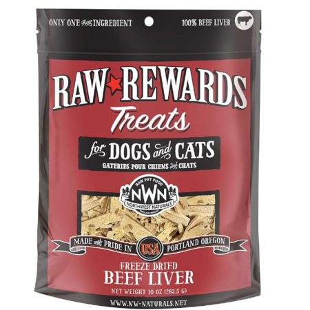 Freeze Dried Raw Rewards Beef Liver 3 oz.