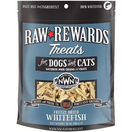 Freeze Dried Raw Rewards Whitefish 2.5 oz.