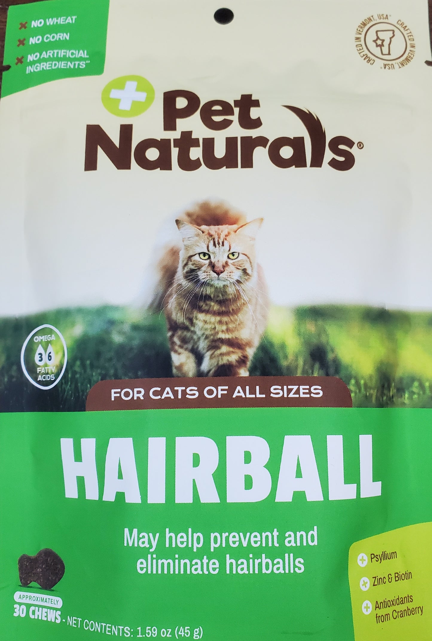 Hairball Supplement for Cats