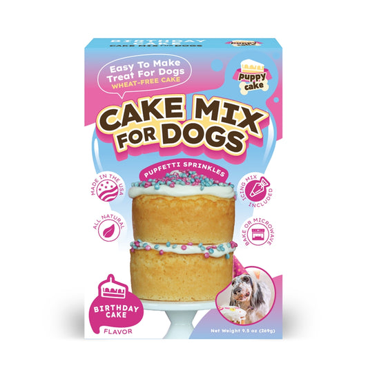 Dog Birthday Cake Mix With Icing