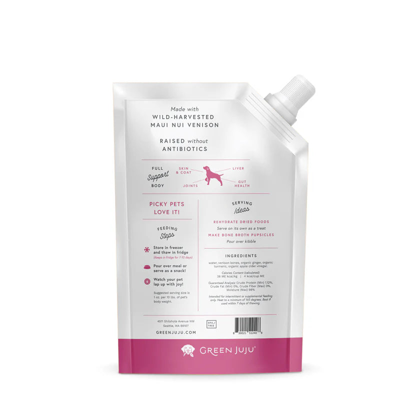 Venison Bone Broth Frozen 20 oz.