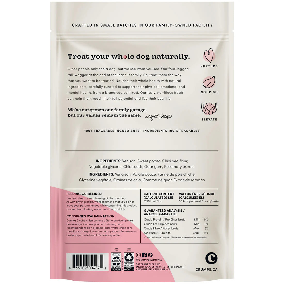 Venison Chia Seed Jerky 5.6 oz.
