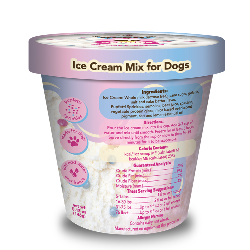 Puppy Scoops Ice Cream Mix For Dogs