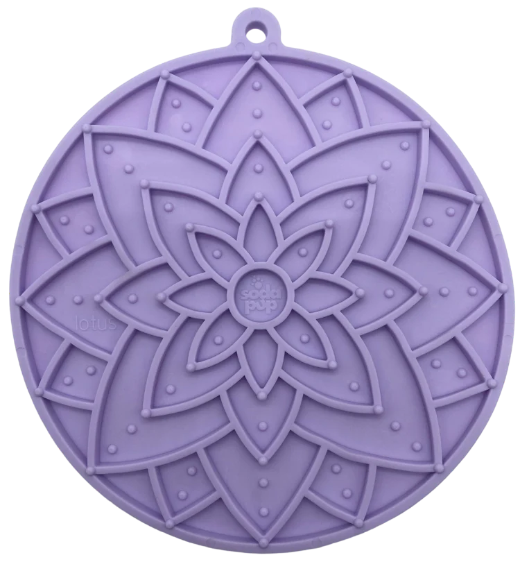 Lotus Lick Mat with Suction Cups
