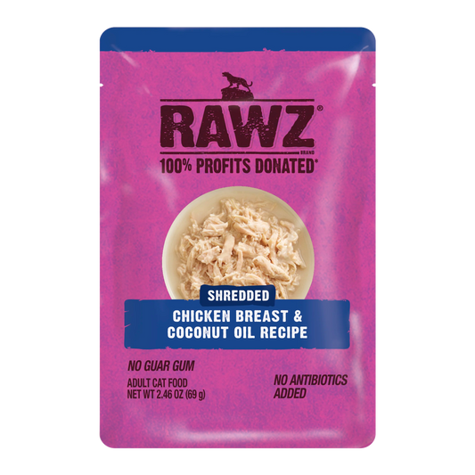 Grain Free Shredded Chicken Breast & Coconut Oil 2.46 oz.