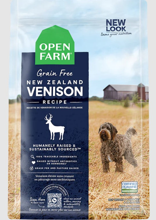 Grain Free New Zealand Venison Recipe for Dogs