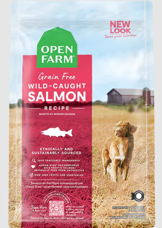 Grain Free Wild-Caught Salmon Recipe for Dogs