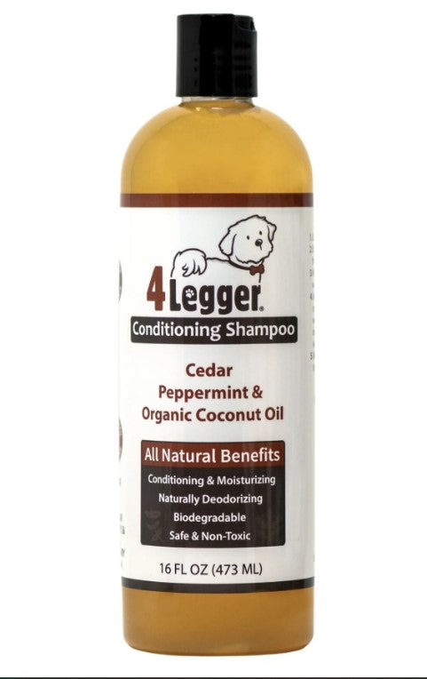 Natural Cedar Dog Shampoo and Conditioner with Peppermint & Eucalyptus