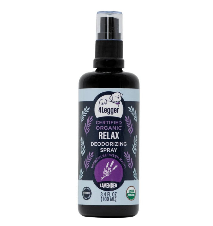 USDA Certified Organic Lavender Dog Deodorizing Spray - Relax