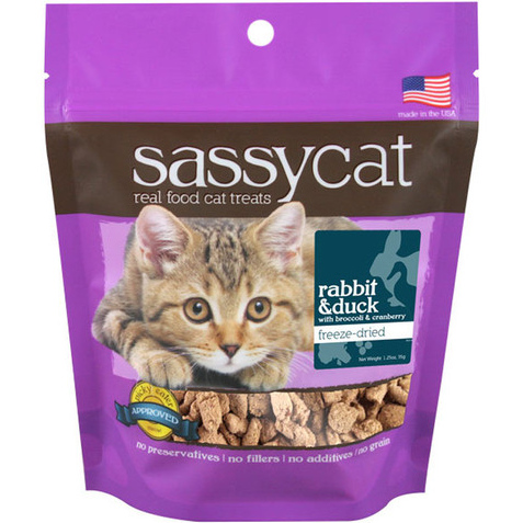 Sassy Cat Treats: Rabbit & Duck