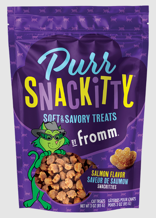 Purrsnackitty Salmon Cat Treats 3 oz