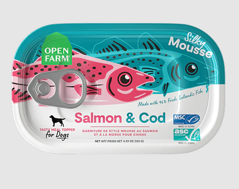 Dog Topper Salmon and Cod 4.59 oz