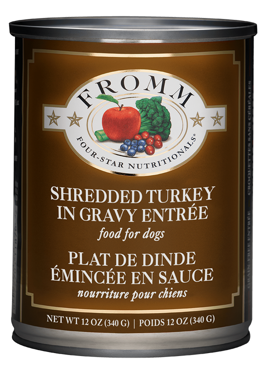 4 Star Shredded Turkey Entree 12 oz. Can
