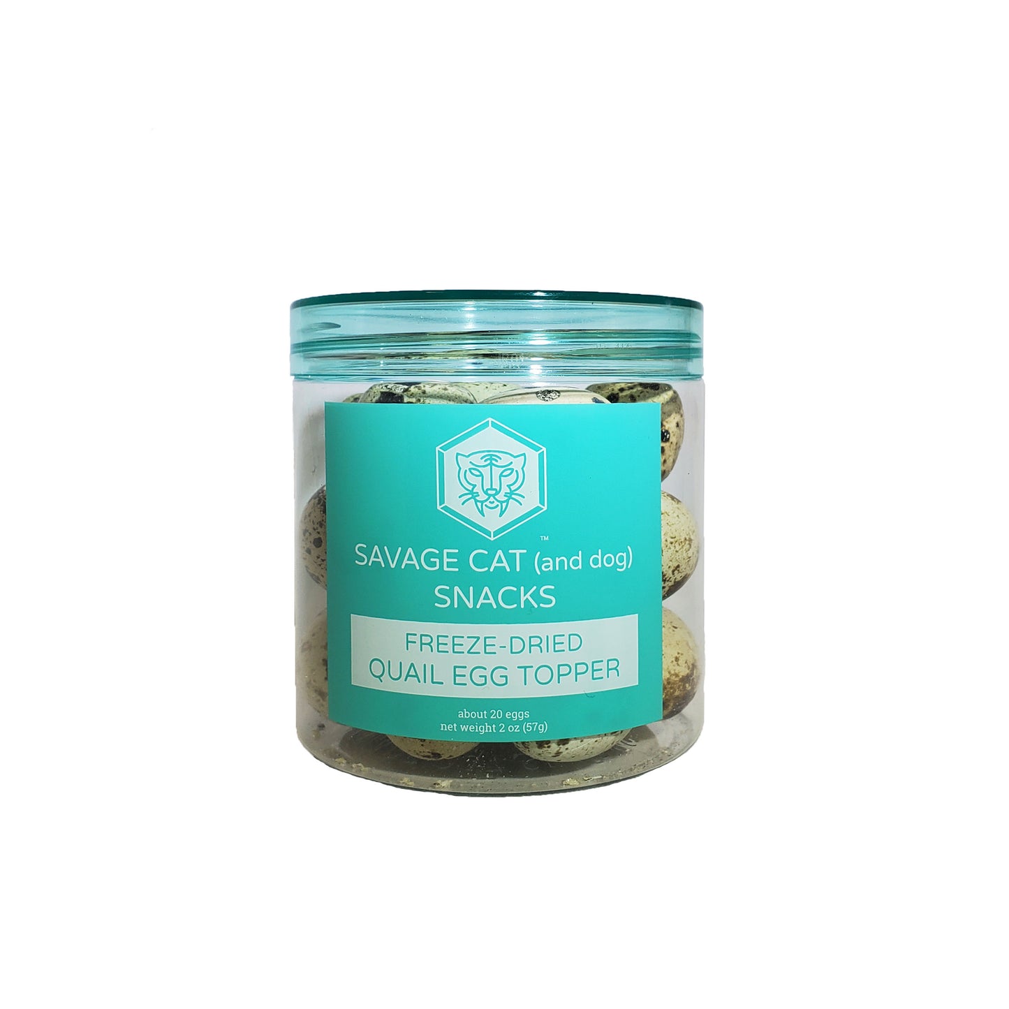 Freeze Dried Quail Eggs 2.75 oz Jar