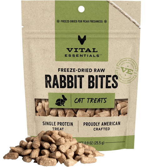 Freeze Dried Rabbit Bites 0.9 oz